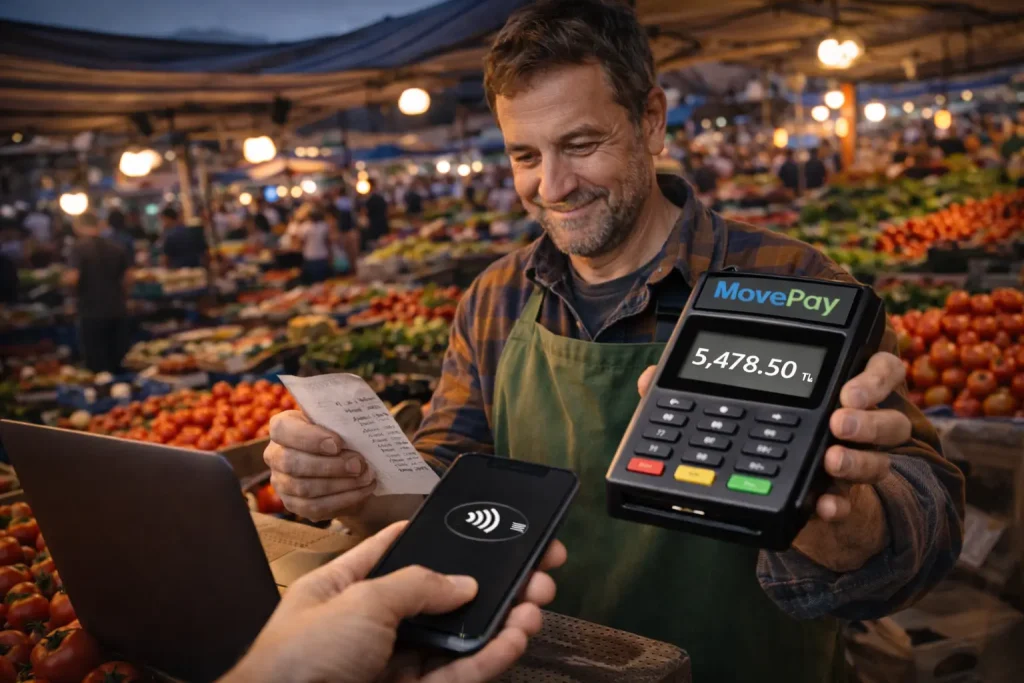 Pazarcılar İçin Movepay ile Gün Sonu Hesabı Yapmak Artık Çok Kolay