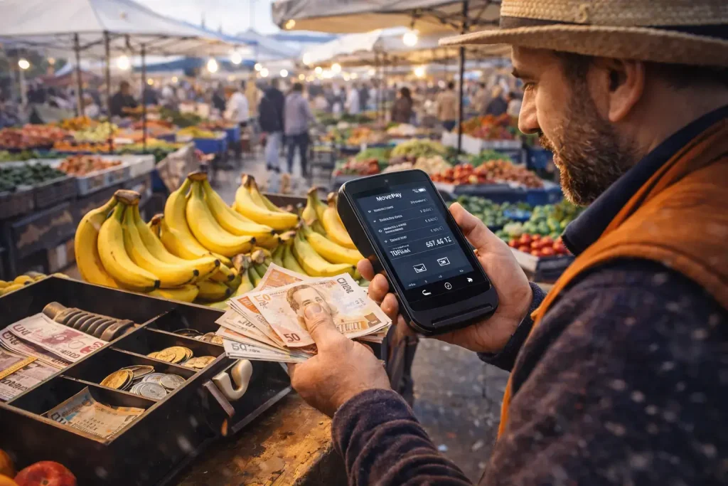 Pazarcılar İçin Dijital Tahsilatın Gücü Gün Sonu Hesap Karmaşasına Son